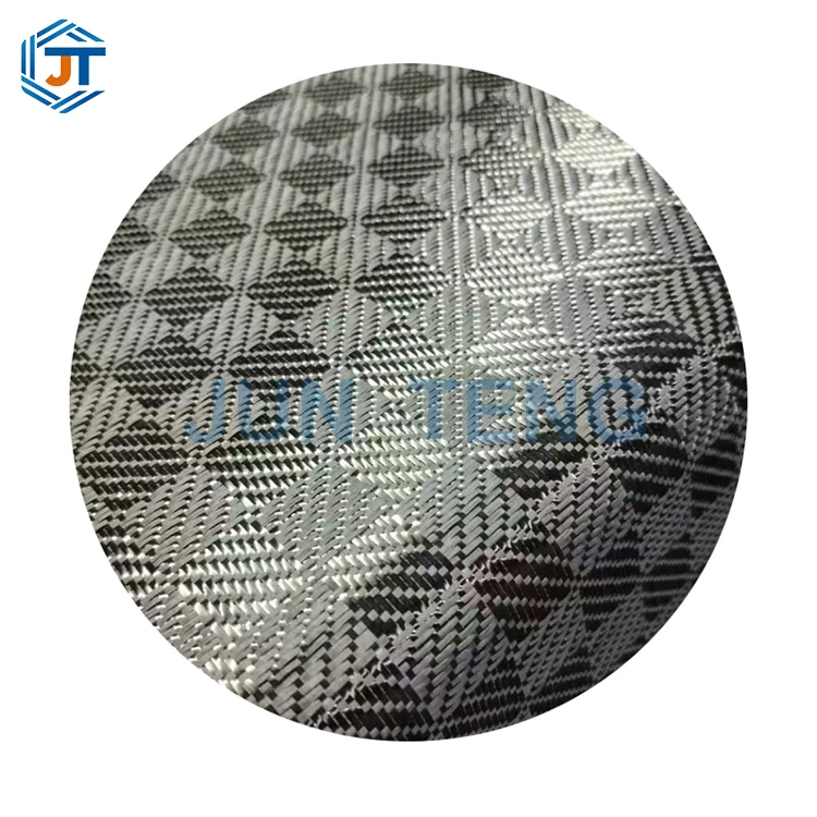3K Jacquard কার্বন ফাইবার ফ্যাব্রিক